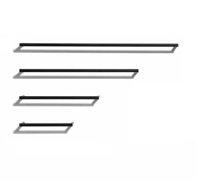 MIKADO MK HTE L-200/300/450/600/800mm rätikureeling- kroom, matt rst, naturaalne messing, kuld, roosa kuld PVD, valge matt, must matt. Hind alates 95,05 € (km-ga)
